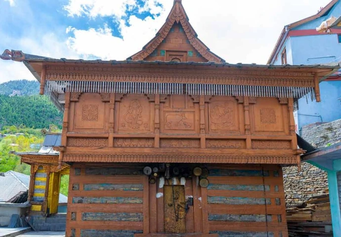 Brahma Vishnu Temple and traditional Kinnauri heritage in Kinnaur